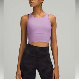 Lululemon purple power pivot tank top